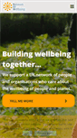 Mobile Screenshot of networkofwellbeing.org